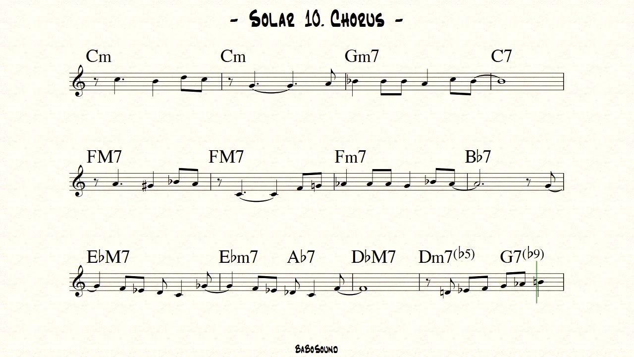 Solar Backing Track (BPM 140)