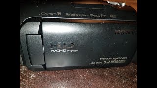 Full Quick Unboxing of the new camcorder - Sony CX675 Update