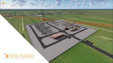 3D ontwerp uitbreiding 380 kV-stations