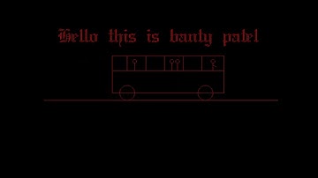 Moving Bus in Turbo c++ | How to move bus in bus in computer graphics | Animation in programming