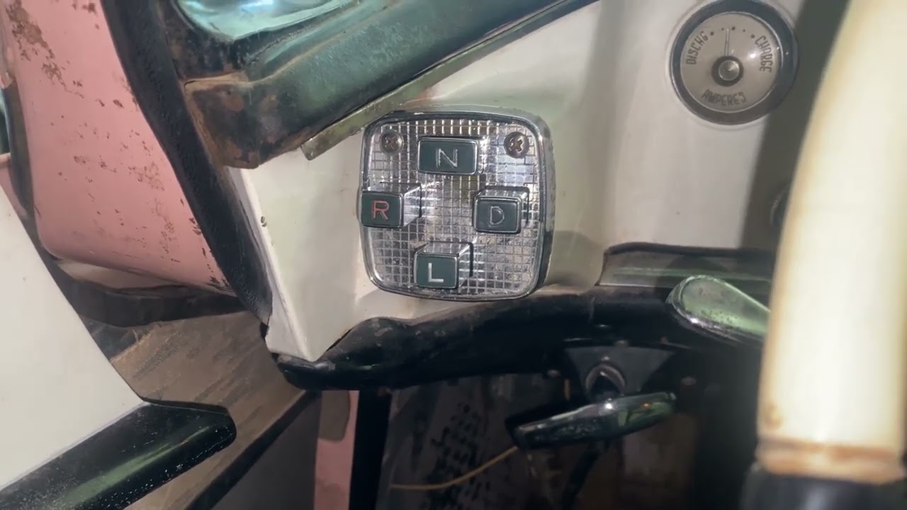 Chrysler DeSoto Push Button Transmission Selector Operation YouTube Chrysler DeSoto Push Button Transmission Selector Operation YouTube