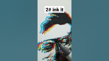 I try to draw @FING using glitch effect |this will make your Brain hurt😵 #art #glitcheffect