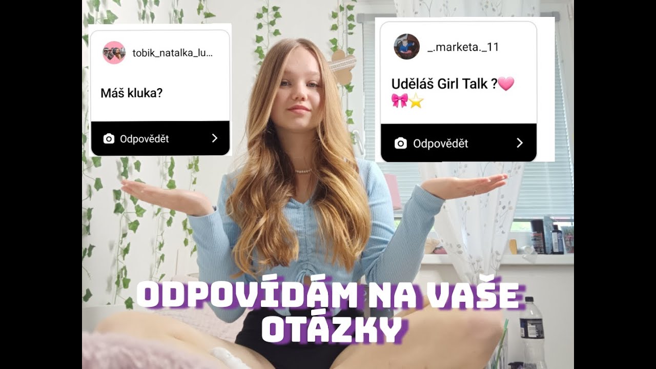 Odpovídám na vaše otázky.