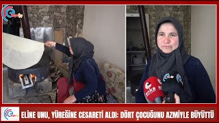 Eli̇ne Unu, Yüreği̇ne Cesareti̇ Aldi Dört Çocuğunu Azmi̇yle Büyüttü