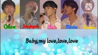 SHINee (샤이니)- I'm With You (Color Coded Kan/Rom/Eng Lyrics) #smtown #shinee