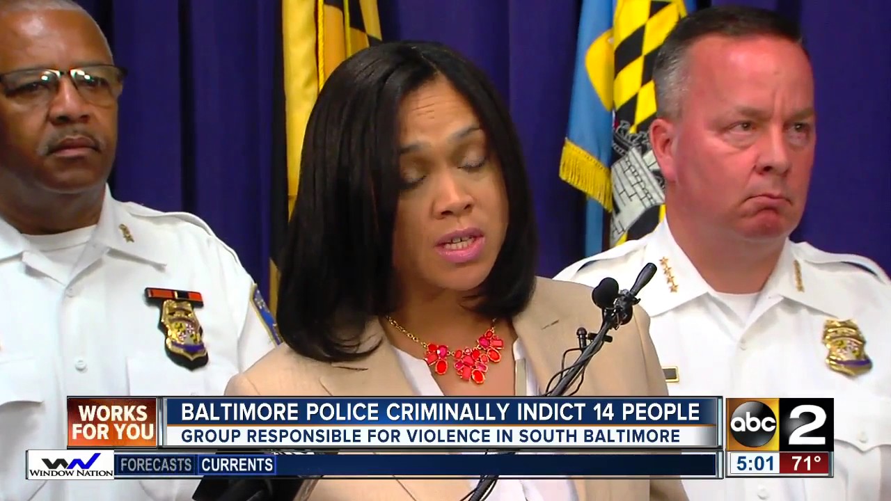 Baltimore Police announce criminal indictments for 14 repeat, violent ...