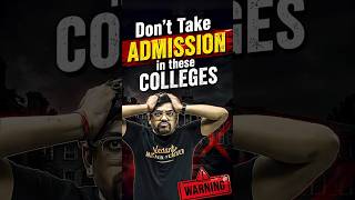 Don't Join These Colleges in 2026! ❌ #jee #college #jeemains #jeeexam #iit #iitjee #jee2026 #shorts