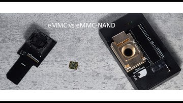 eMMC vs NAND data recovery comparison