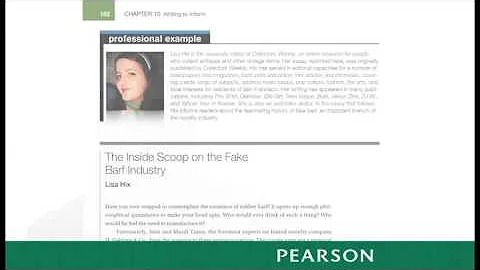"Teaching Lisa Hix, 'The Inside Scoop...