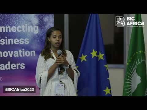 Interview with Afomia ANDUALEM, CEO Agelgil Eco Packaging Ethiopia- #BICAfrica Annual Gathering 2023 - video from EBN
