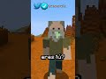 MINECRAFT pero es de NOCHE🌕🙀 #minecraft #memes #shorts