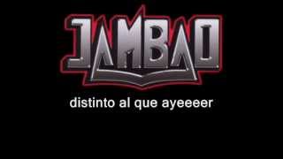 Jambao - yo sin ti (letra) chords