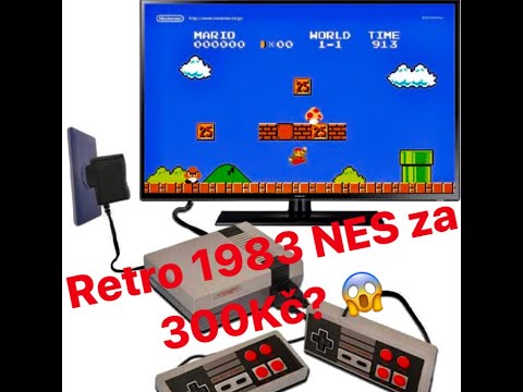 🕹️NES konzole z 80. let s 600+ hrami za 300Kč? Hra za 50 haléřů - Jak se zabavit v době koronavirové