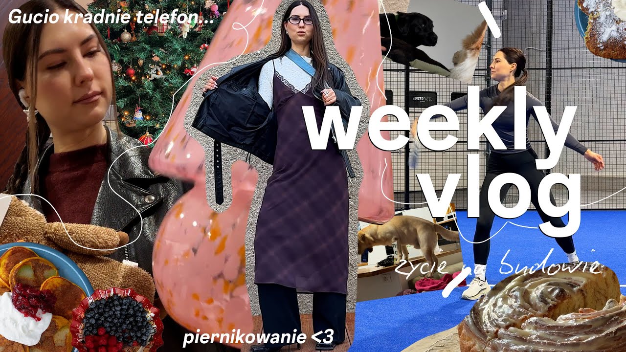 WEEKLY VLOG🥣// rodzinne przygotowania / haul prezentów / padel / vibe na święta / pielęgnacja na noc