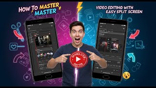 How To Master VIDEO Editing with EASY Split Screen in VN Video Editor