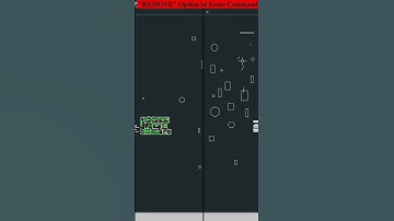 Erase Command in AutoCAD | Erase Command Tricks #shorts #autocad