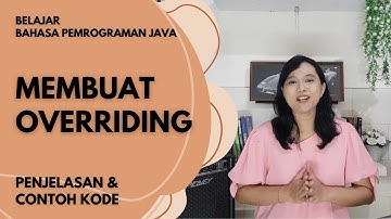 Tutorial Membuat Coding Overriding | Belajar Bahasa Java
