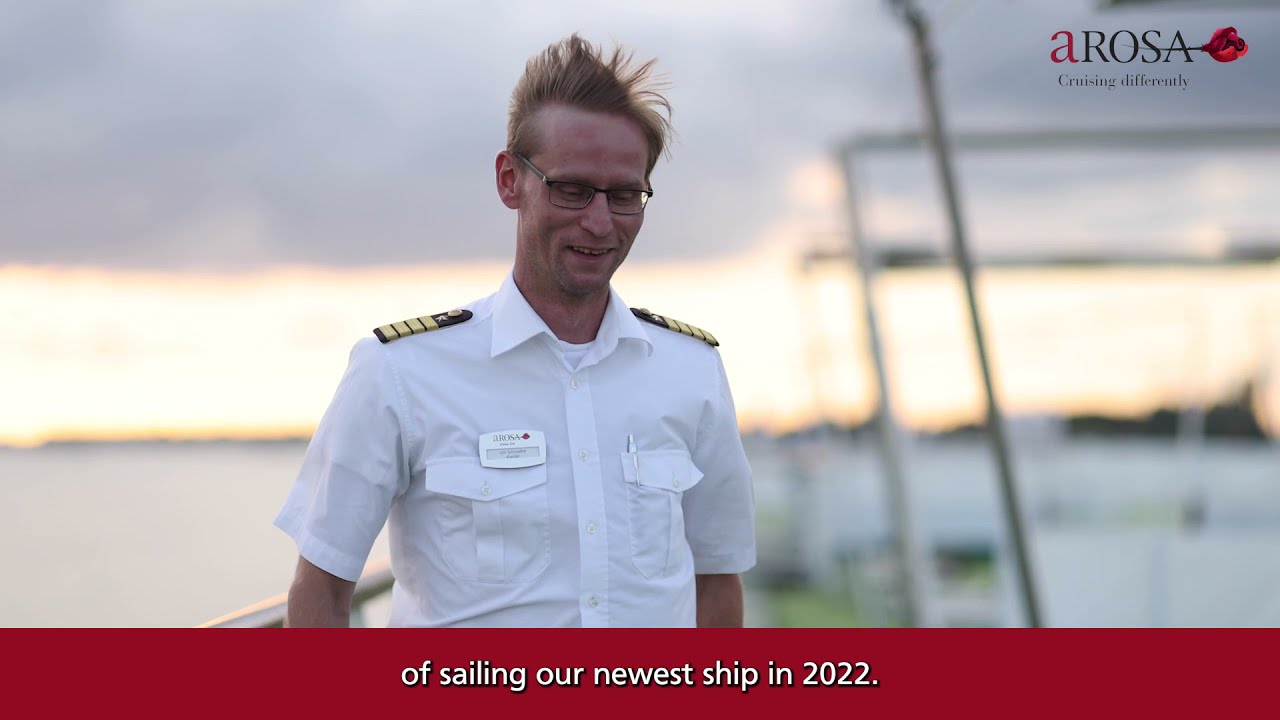 A-ROSA introduces the captain of the new A-ROSA SENA - YouTube