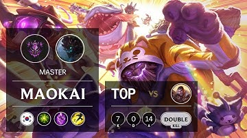 Maokai Top vs Jayce - KR Master Patch 9.19