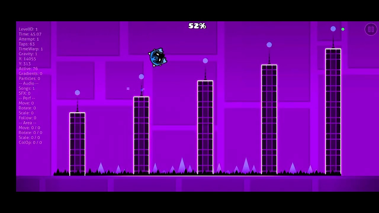 tutorial level 1 geometry dash - YouTube