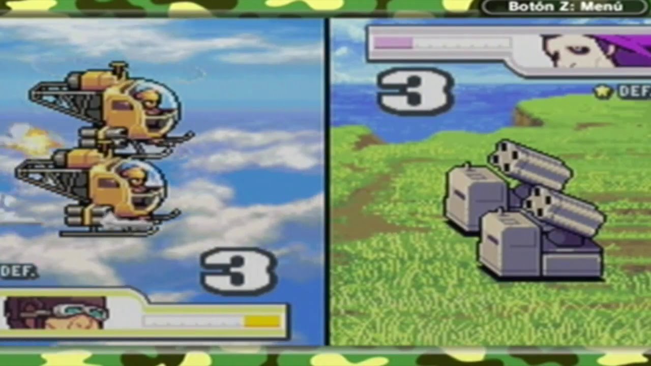 [GBA] Walkthrough - Advance Wars 2 Black Hole Rising - Campaña - Mision