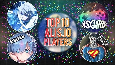 *NEW* OFFICIAL TOP 10 ALIS.IO PLAYERS OF 2017!!! Yhiita, Zombye, Asgard, Ctyrddp, and more!