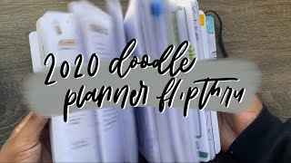 2020 doodle planner flipthru 🌸shopamandarachlee planner
