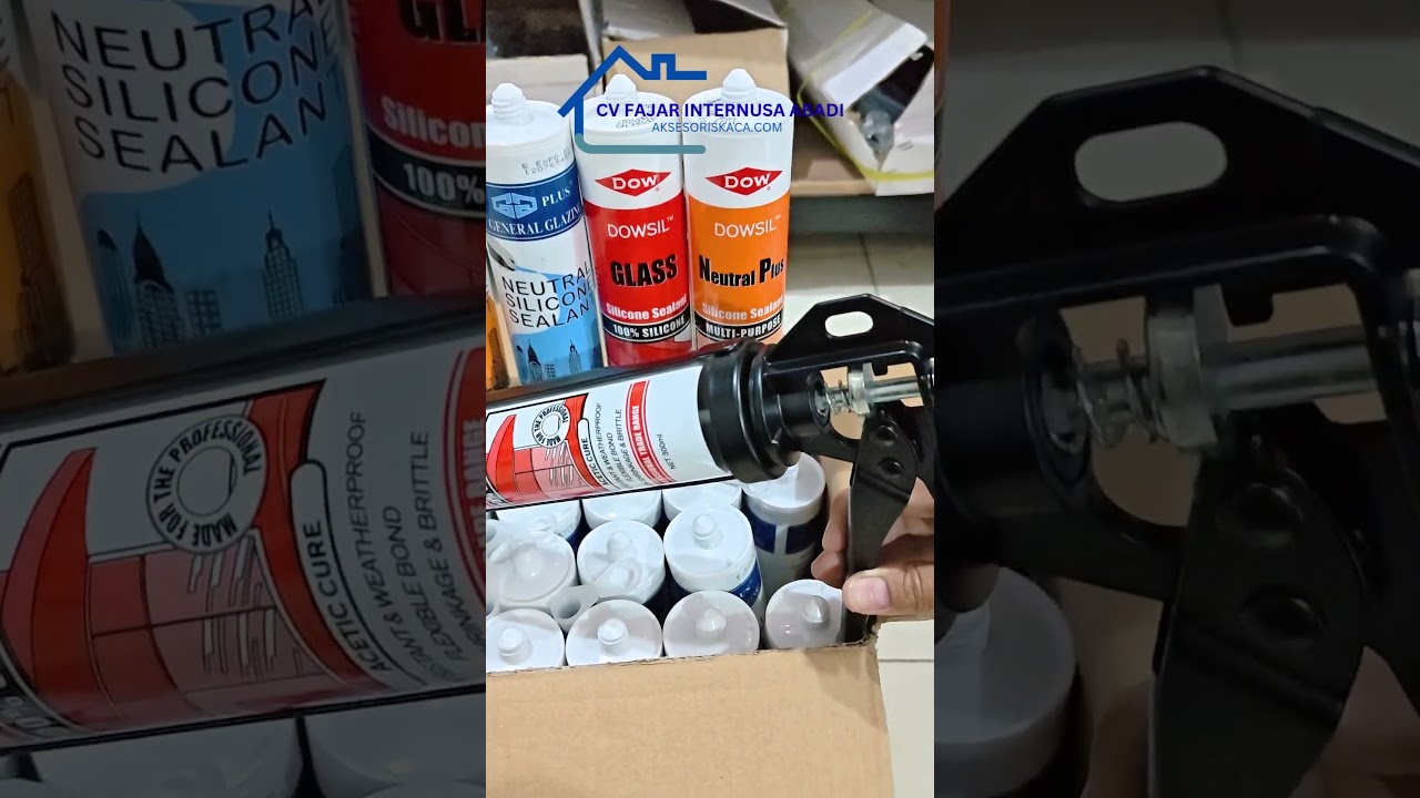 Sealant Lem Kaca Ini Cepat Kering & Anti Bocor #shorts