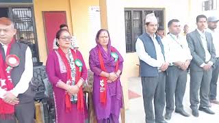Shree Durga Laxmi model secondary school Attariya kailali /सरस्वती बन्दना 2081 @laxmibohara07