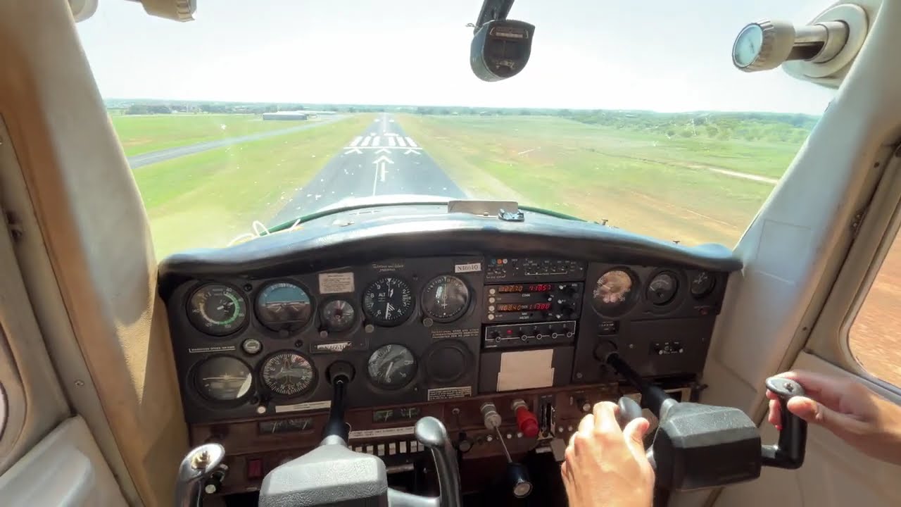 Cessna 152 Short Field Landing & Takeoff - Stop & Go @ KPEZ