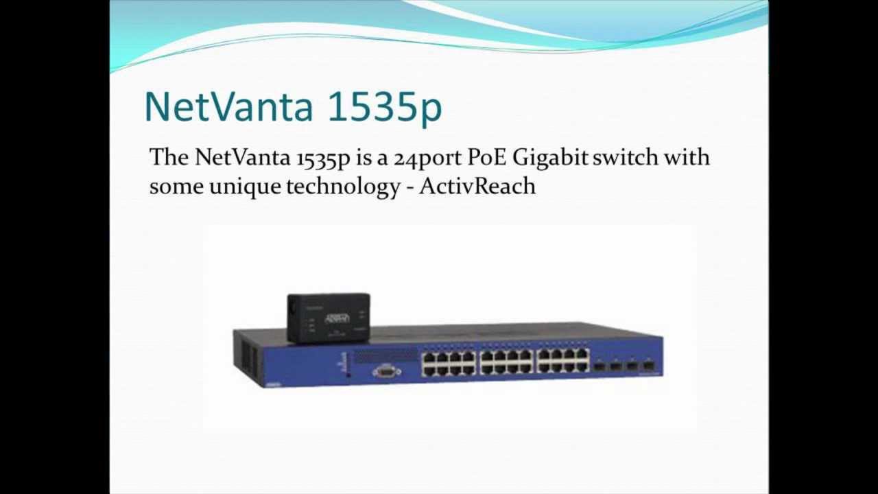 adtran-netvanta-1535p-versus-phybridge-youtube