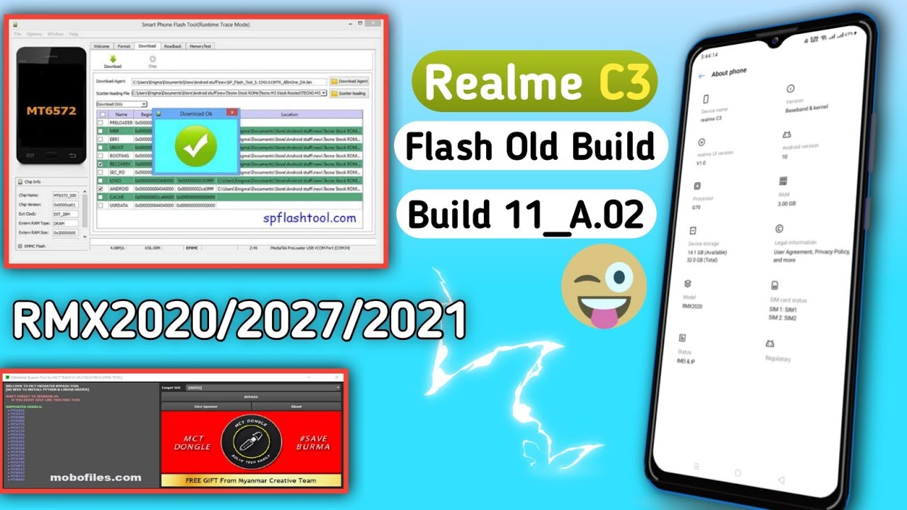 Realme C3 Flash File How to Flash ((Build.11_A.02)) Realme C3 RMX2020/2027/2021 (step by ...
