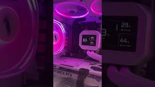 My new rig #pc #pcgaming #pcgamer #rig #rtx5060 #ryzen7700 #aiou #white #deepcool