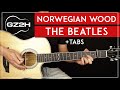 Norwegian Wood Guitar Tutorial The Beatles Guitar Lesson + Chords