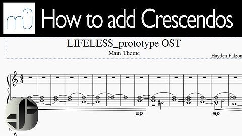 Beginner Tutorial | How to add crescendos & the power of dynamics in Musescore