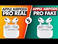 Apple AirPods Pro Fake vs Apple AirPods Pro Real - Fake vs Real