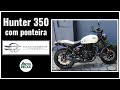 Hunter 350 escapamento animal