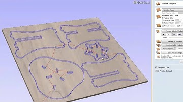 Vectric V8 Tutorials - 3 Legged Stool 2D Toolpathing