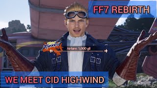 We Meet Cid Highwind Full Cutscene Final Fantasy 7 Rebirth