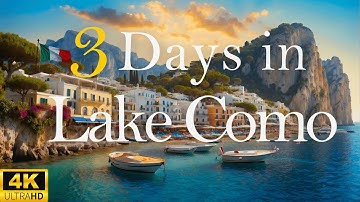 How to Spend 3 Days in LAKE COMO Italy | Travel Itinerary