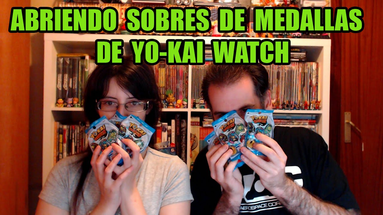 Yo Kai Watch Abriendo Sobres De Medallas Youtube