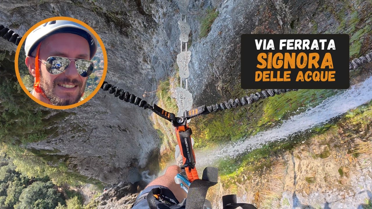 Widowiskowa Via Ferrata Signora delle Acque | Włochy | Italy Climbing Adventure | PL EN IT | 4K