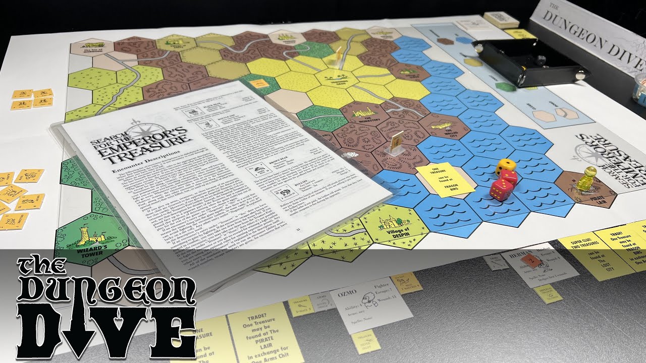 Search for the Emperor's Treasure - another classic adventure game from Tom Wham