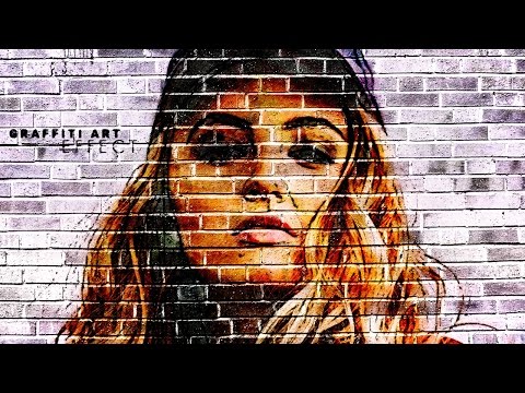 Photoshop Tutorial - Graffiti Art Effect