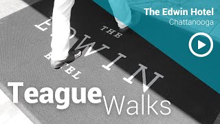 Teague Walks The Edwin Hotel with Mitch Patel, President and CEO of Vision Hospitality Group