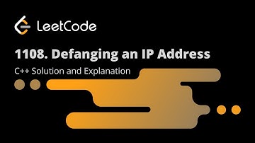 Leetcode 1108. Defanging an IP Address (Solution+Explanation)