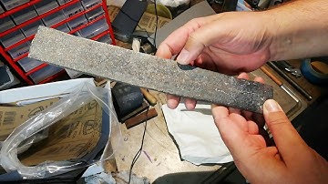 Knifemaking - Making a seax inspired knife. Part 1