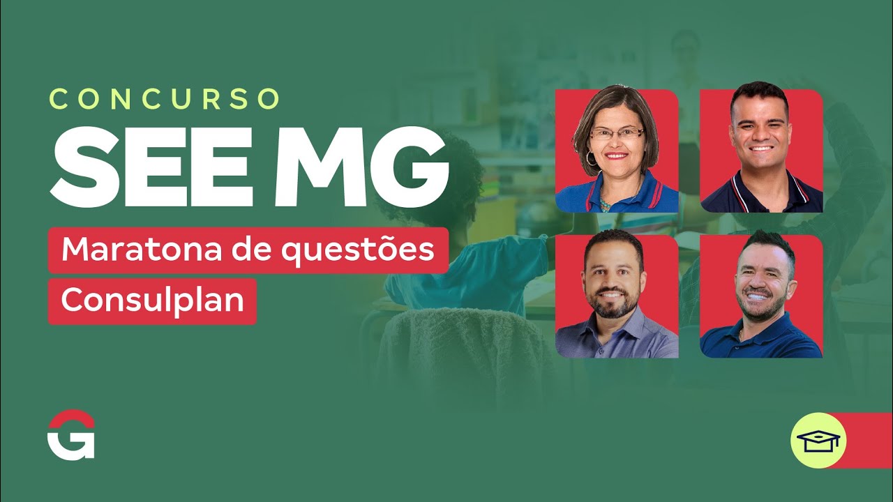 Concurso SEE MG | Maratona de Questões Consulplan