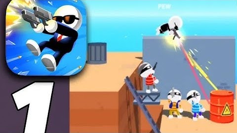 JOHNNY TRIGGER GAMEPLAY WALKTHROUGH PART 1- LEVELS 1-15 (IOS ANDROID)