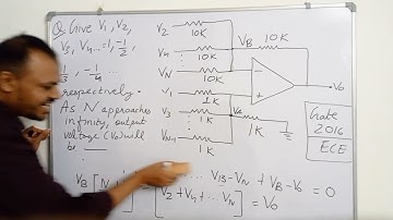Gate 2016 Electronics (EC) solutions | Operational Amplifier | #gate2023